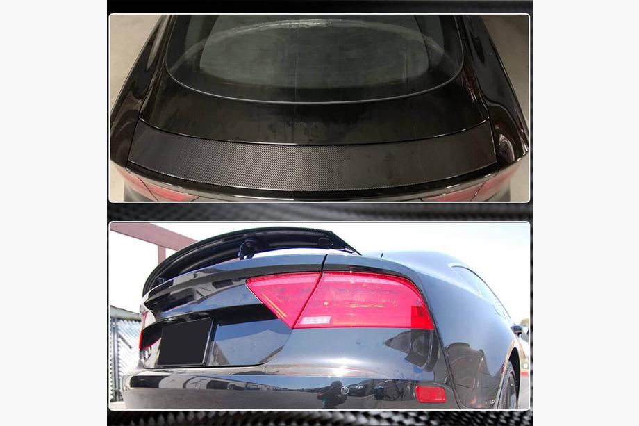 Audi A7 2010-2018 Aileron V2 (Carbone) Photo 4
