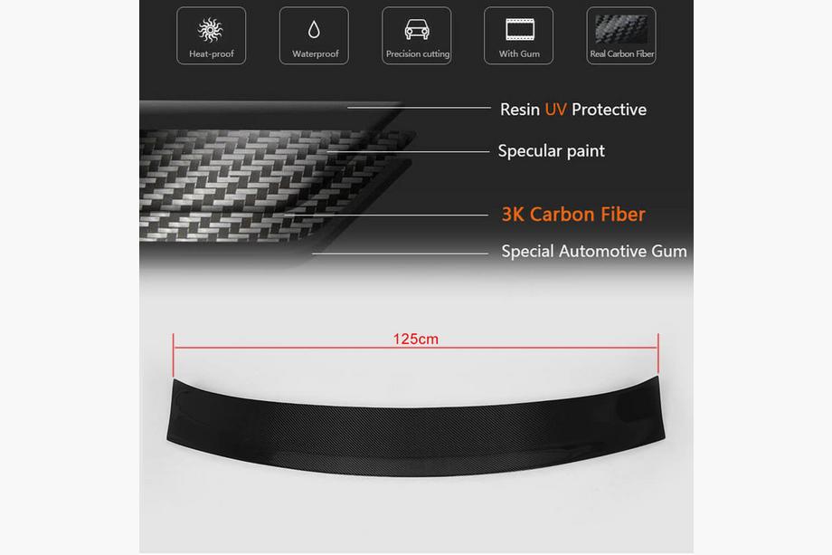 Audi A7 2010-2018 Aileron V2 (Carbone) Photo 5