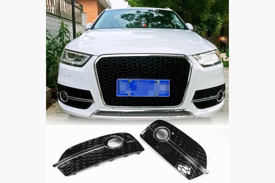 Audi Q3 2011-2019 Caches de Phares Antibrouillard (ABS) Image