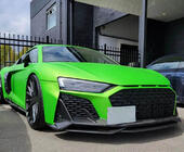 Audi R8 2015- Lame avant de pare-chocs Lip V1 (Carbone) photo 7
