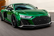 Audi R8 2015- Lame avant de pare-chocs Lip V1 (Carbone) photo 1