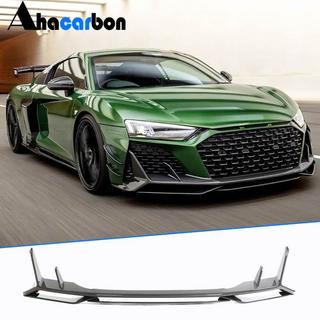 Lame avant de pare-chocs Lip V1 (Carbone) Audi R8 2015- photo 1