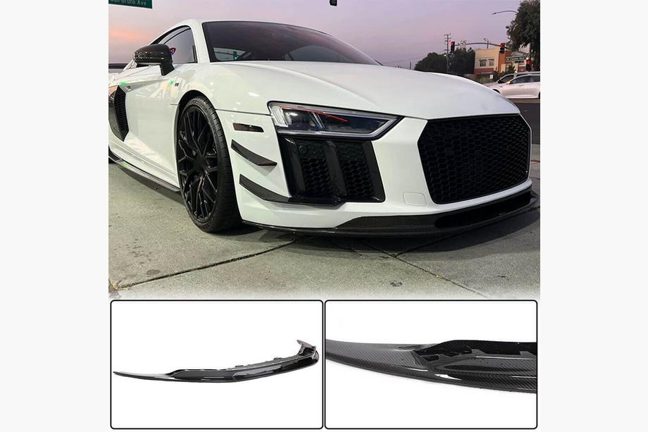 Audi R8 2015- Lame Avant Lip V2 (2015-2020, Carbone) Image