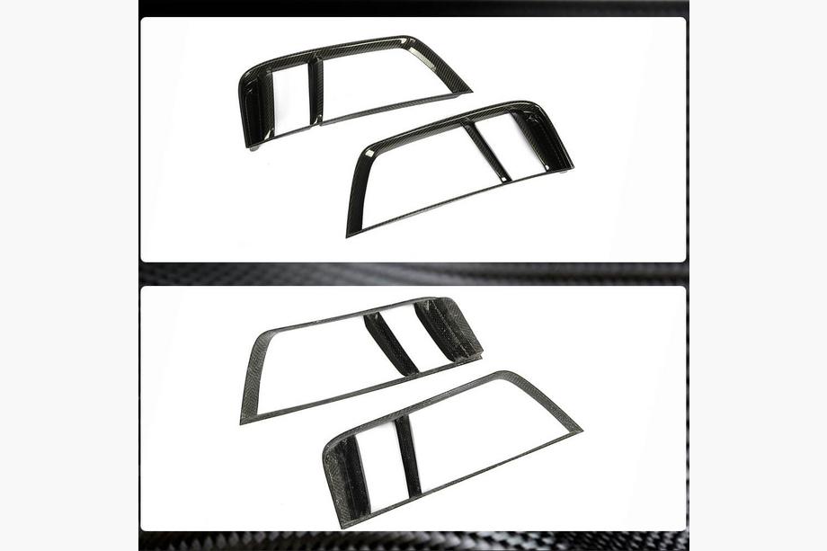 Audi R8 2015- Couvre‑pare‑chocs arrière (2015-2020, Carbone) Photo 5