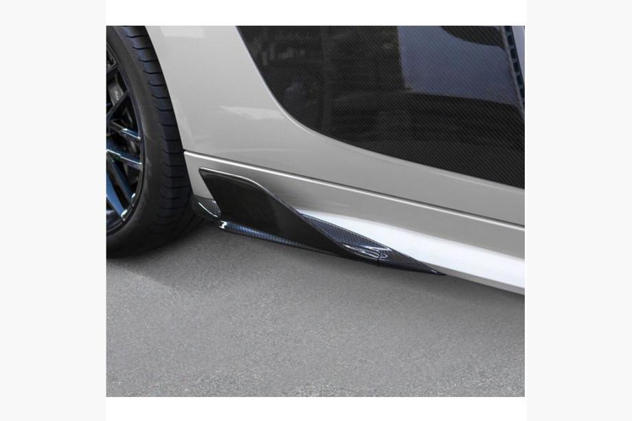 Audi R8 2015- Splitters de bas de caisse (Carbone) V2 Photo 4