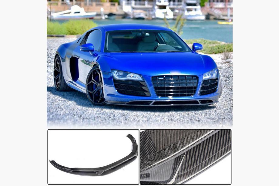 Audi R8 2006-2015 Lame Avant Pare-chocs (Carbone) V2 Image