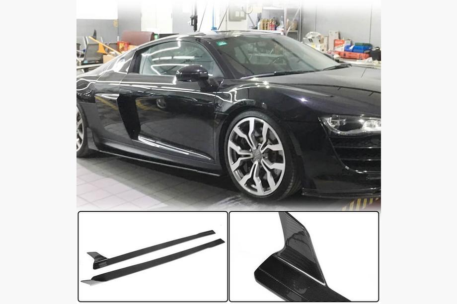 Audi R8 2006-2015 Couvre Seuils de Porte (Carbone) Image