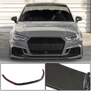 Lame de pare-chocs avant V5 (pour RS3 Sedan 2017-2020, Carbone) photo 1