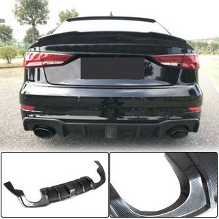 Diffuseur arrière avec feu stop LED V2 (pour RS3 2017-2019, Carbone) Audi A3 2012-2020 photo 1