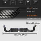 Audi A3 2012-2020 Diffuseur de Pare-chocs Arrière (Carbone) (avec Feu Stop LED) V2 photo 5