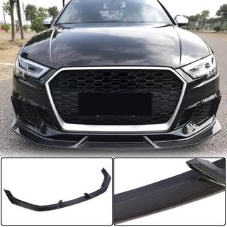 Splitters de lame avant V3 (pour RS3 Sedan 2017-2020, Carbone) photo 1