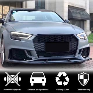 Splitters de lame avant V3 (pour RS3 Sedan 2017-2020, Carbone) photo 2