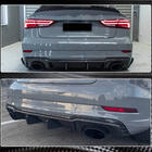 Audi A3 2012-2020 Diffuseur de pare-chocs arrière V1 (pour RS3 Sedan 2017-2019, Carbone) photo 5