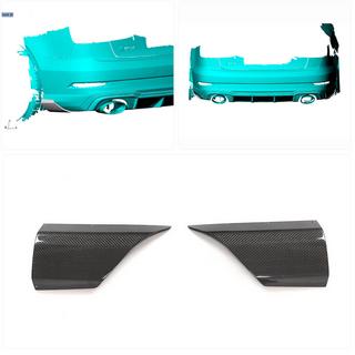 Flaps de pare-chocs arrière (pour RS3 Sedan 2017-2019, Carbone) Audi A3 2012-2020 photo 2