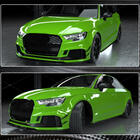 Audi A3 2012-2020 Lame de pare-chocs avant V1 (pour RS3 Sedan 2017-2020, Carbone) photo 5