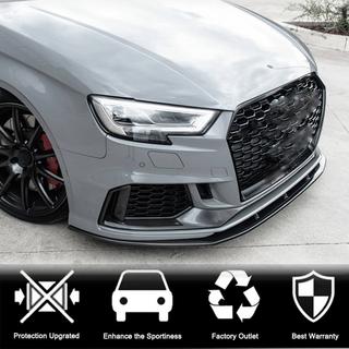 Lame de pare-chocs avant V1 (pour RS3 Sedan 2017-2020, Carbone) Audi A3 2012-2020 photo 3