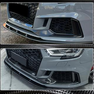 Lame de pare-chocs avant V1 (pour RS3 Sedan 2017-2020, Carbone) Audi A3 2012-2020 photo 4