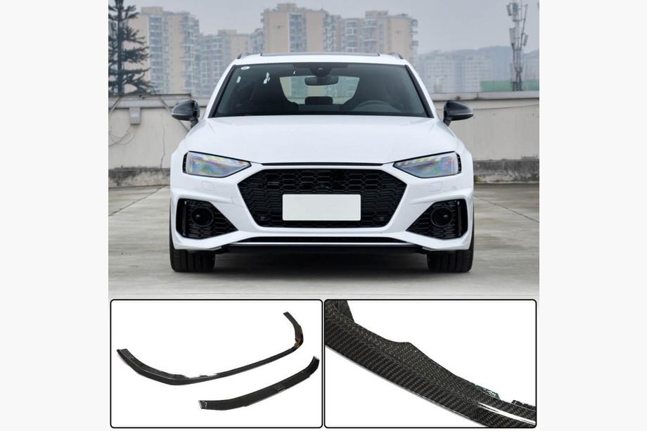Audi A4 B9 2015-2024 Lame Avant V2 pour RS4 Avant 2019-2021 Carbone Image