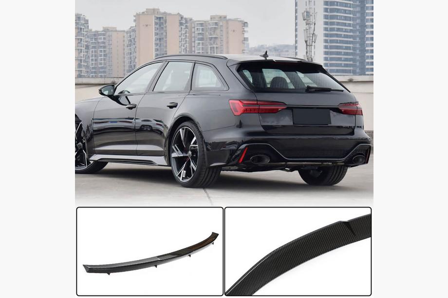 Audi A6 C8 2018–2025 Becquet V3 (pour Avant, Carbone) Photo 1