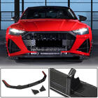 Audi A7 2018- Lame Avant Pare-chocs V1 (pour RS7 2018-2022, Carbone Sec) photo 1