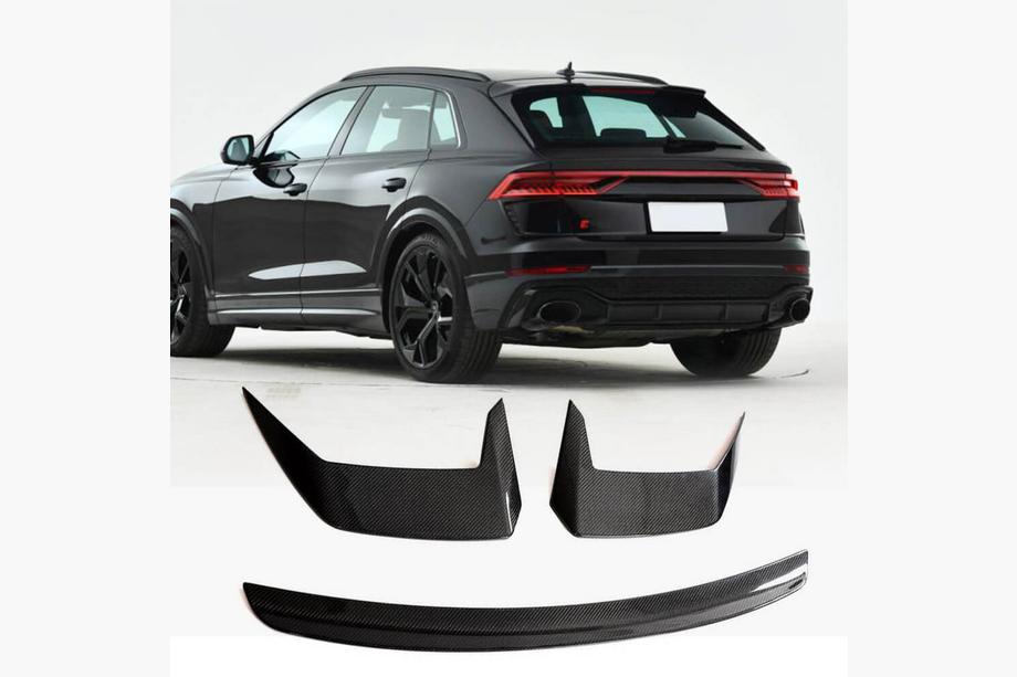 Audi Q8 2018- Spoiler de toit arrière (Carbone) Photo 1