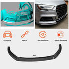 Audi A3 2012-2020 Lame de pare-chocs avant Lip V5 (pour S-Line Sedan 2017-2020, Carbone) photo 2