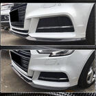 Audi A3 2012-2020 Lame de pare-chocs avant Lip V5 (pour S-Line Sedan 2017-2020, Carbone) photo 5