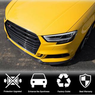Lame de pare-chocs avant Lip V5 (pour S-Line Sedan 2017-2020, Carbone) Audi A3 2012-2020 photo 3