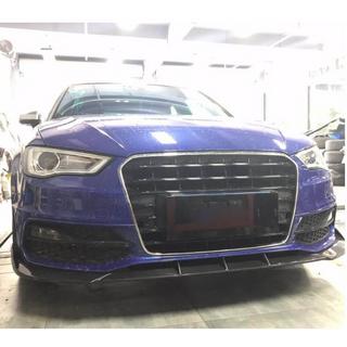 Lame avant V1 pour S-Line 2012-2016 HB, Carbone Audi A3 2012-2020 photo 2