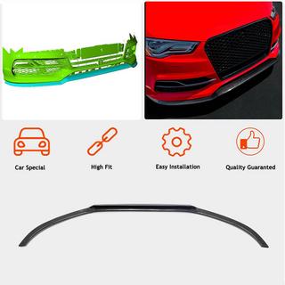 Lame de pare-chocs avant Lip V1 (pour S-Line Sedan 2012-2016, Carbone) Audi A3 2012-2020 photo 2