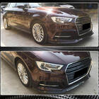 Audi A3 2012-2020 Lame Avant V1 (pour S-Line 2017-2020 HB, Carbone) photo 3