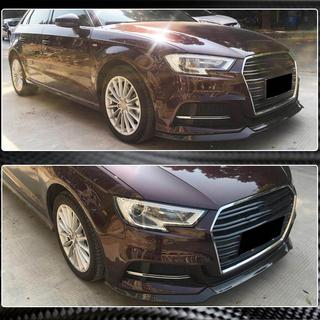 Lame Avant V1 (pour S-Line 2017-2020 HB, Carbone) Audi A3 2012-2020 photo 3