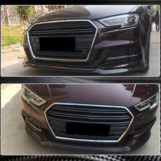 Lame Avant V1 (pour S-Line 2017-2020 HB, Carbone) Audi A3 2012-2020 photo 4