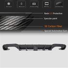 Audi A3 2012-2020 Diffuseur de pare-chocs arrière V2 (pour S-Line Sedan 2017-2020, Carbone) photo 5