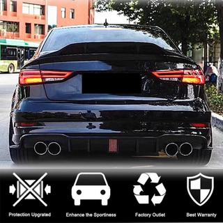 Diffuseur de pare-chocs arrière V2 (pour S-Line Sedan 2017-2020, Carbone) Audi A3 2012-2020 photo 2