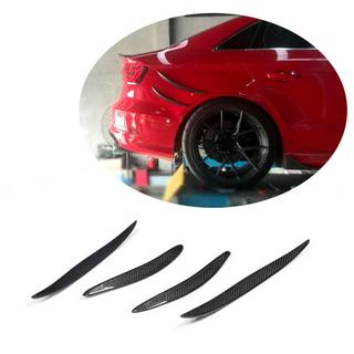 Diffuseur arrière (pour S-Line Sedan 2012-2016, Carbone) Audi A3 2012-2020 photo 1