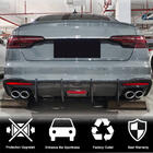 Audi A4 B10 2024- Diffuseur de Pare-Chocs Arrière V3 (pour S-Line, Carbone) photo 2