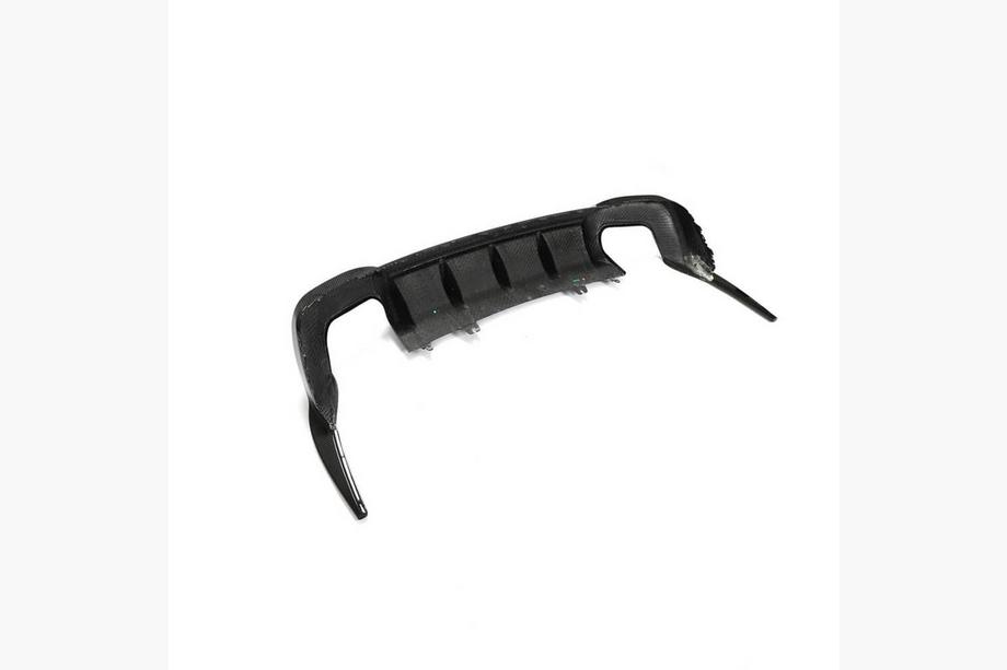 Audi A4 B10 2024- Diffuseur de Pare-Chocs Arrière V2 (pour S-Line, Carbone) Photo 5