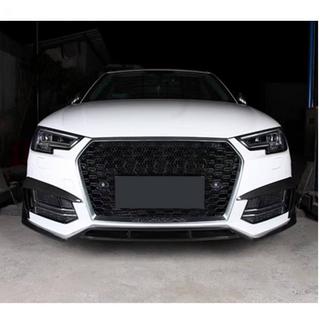 Lame de pare-chocs avant Lip V2 (pour S-Line Sedan 2015-2019, Carbone) photo 1
