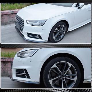 Lame de pare-chocs avant Lip V4 (pour S-Line Sedan 2015-2019, Carbone) photo 4