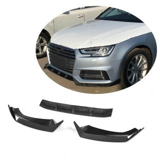 Lame de pare-chocs avant Lip V5 (pour S-Line Sedan 2015-2019, Carbone) photo 1