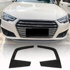 Audi A4 B9 2015-2024 Prises d'air de phares antibrouillard avant (Carbone) V2 photo 1