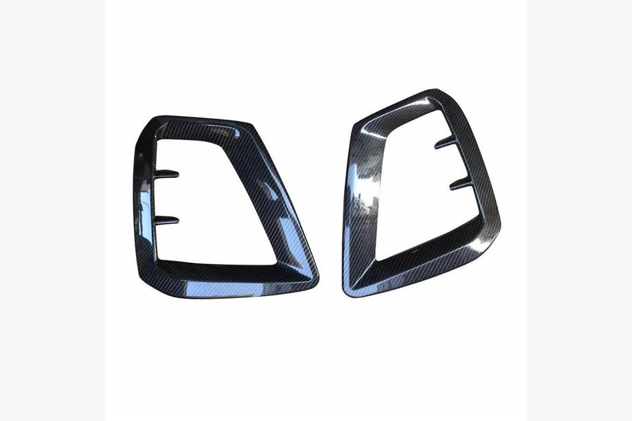 Audi A4 B9 2015-2024 Enjoliveurs d’antibrouillards V1 (pour S-Line Sedan 2015-2019, Carbone) Photo 5