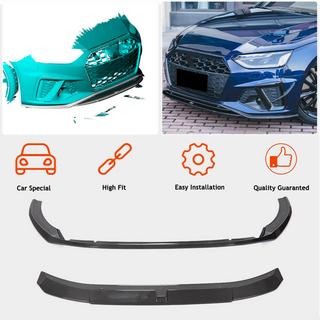 Lame de pare-chocs avant Lip V2 (pour S-Line Sedan 2019-2024, Carbone) photo 2