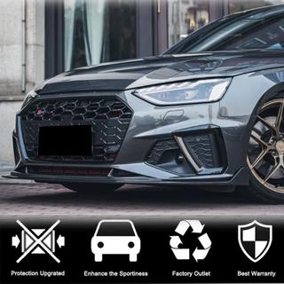 Lame de pare-chocs avant Lip V1 (pour S-Line Sedan 2019-2024, Carbone) photo 3