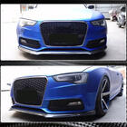Audi A5 2007-2015 Lame avant V1 pour S-Line 2012-2015, Carbone photo 4