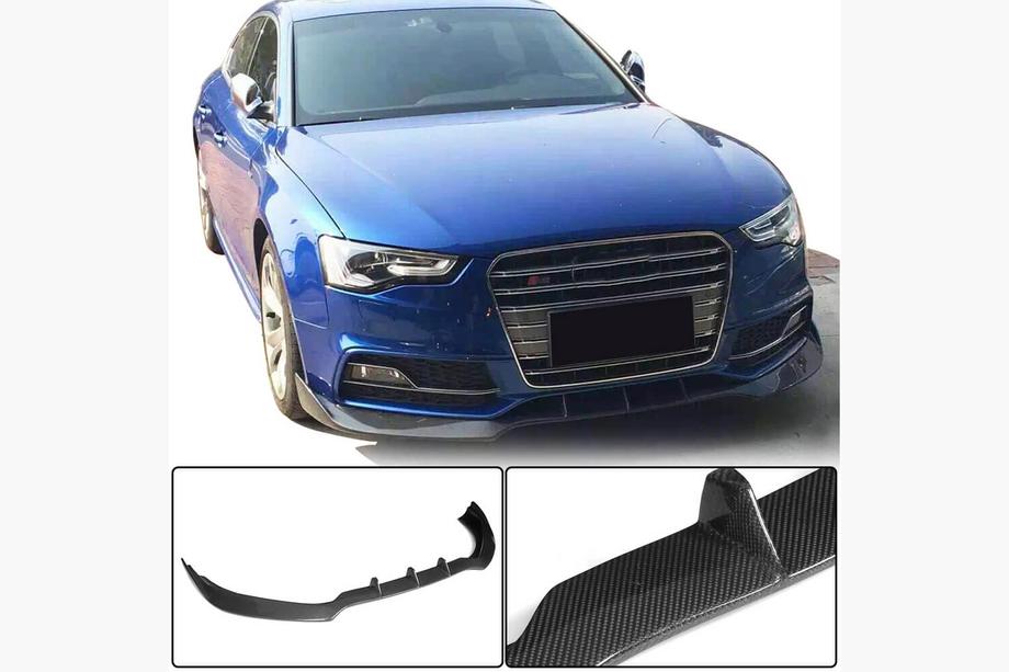 Audi A5 2007-2015 Lame Avant V3 pour S-Line 2012-2015 Carbone Image