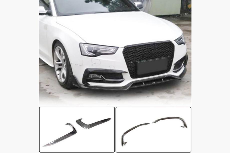 Audi A5 2007-2015 Caches Antibrouillard (pour S-Line 2012-2015, ABS) Image