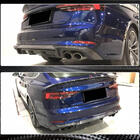 Audi A5 2016-2025 Diffuseur de Pare-chocs Arrière V2 (pour S-Line 2016-2020, Carbone) photo 5