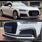 Audi A5 2016-2025 Lame Avant V2 (pour S-Line 2021-2025, Carbone) photo 3